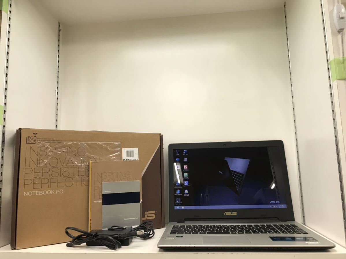 安い，人気セール ジャンク品 ASUS K56CM Windows8 Core i7-3517U 1.90GHz 8GB HDD1TB ノートパソコン(15インチ～)｜売買されたオークション情報、yahooの商品情報をアーカイブ公開 - オークファン ASUS