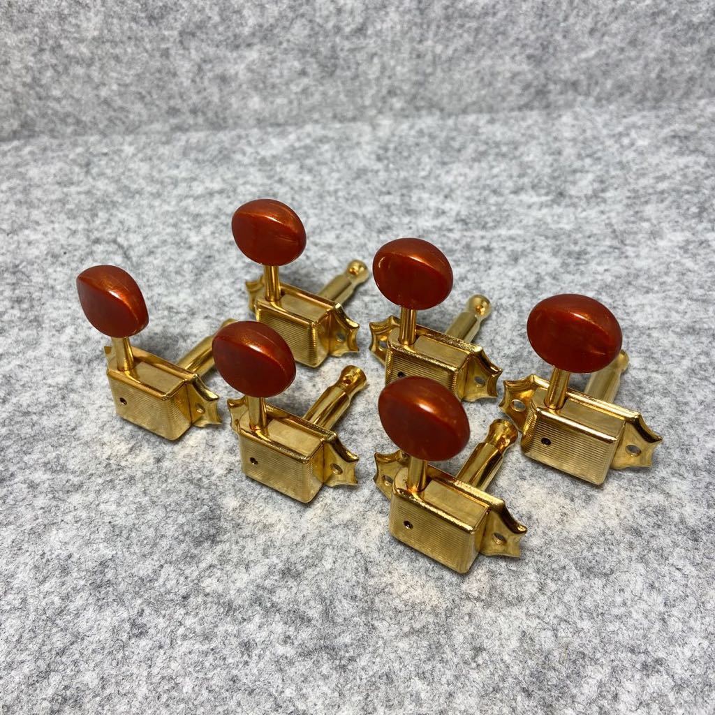 送料無料] GOTOH クルーソンタイプ ペグ GOLD (美品