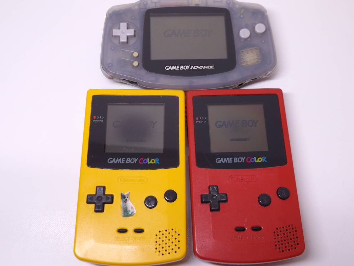 Nintendo ゲームボーイ ゲームボーイカラー 赤 ゲームボーイカラー GBA