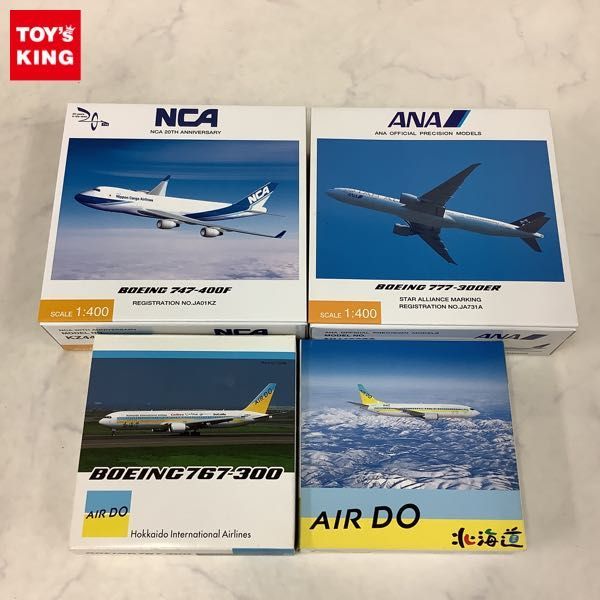  1円 全日空商事 等 1/400 ANA ボーイング777-300ER NCA ボーイング747-400F 他(その他)｜売買されたオークション情報、yahooの商品情報をアーカイブ公開 - オークファン その他