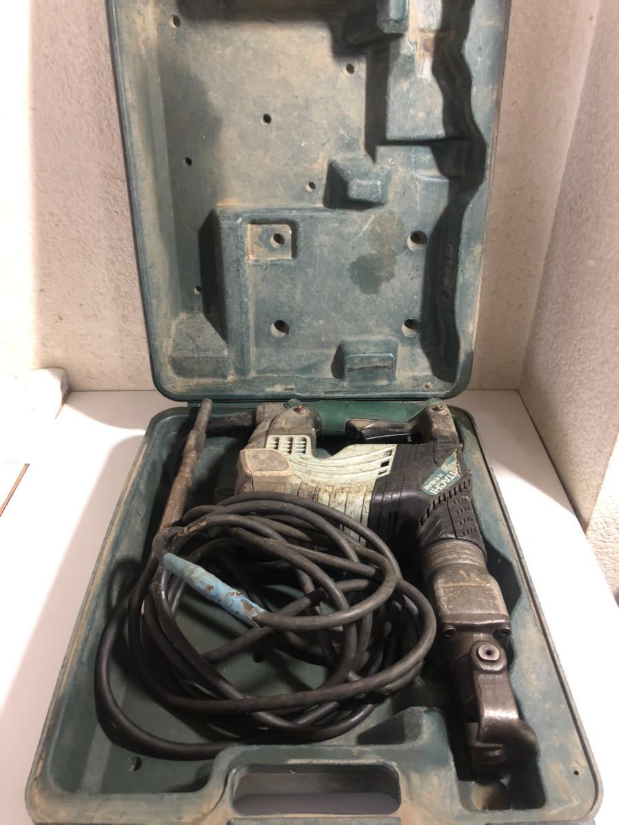  HITACHI 日立工機 電動ハンマー H41SA2 電動工具 電動ハンマ 日立 工具 ハンマドリル ドリル(本体)｜売買されたオークション情報、yahooの商品情報をアーカイブ公開 - オークファン ハンマドリル
