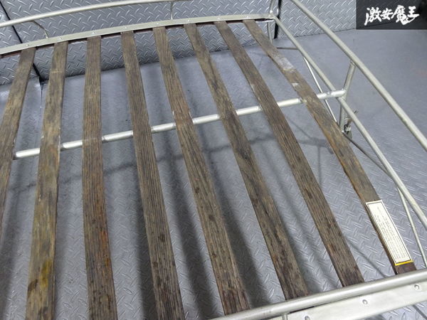 flat4 空冷ビートル タイプⅠ ルーフキャリア ルーフラック ウッド 塗装品 縦約120cm 横約110cm 高さ約31cm 即納 棚E ビートル ルーフキャリア FLAT4 タイプ1 ラック レトロ