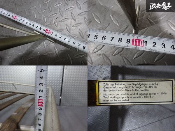flat4 空冷ビートル タイプⅠ ルーフキャリア ルーフラック ウッド 塗装品 縦約120cm 横約110cm 高さ約31cm 即納 棚E ビートル ルーフキャリア FLAT4 タイプ1 ラック レトロ