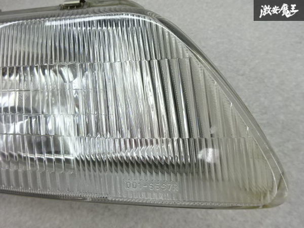 レンズ綺麗 ホンダ純正 EF7 EF8 CR-X CRX 後期 ハロゲン ヘッドライト