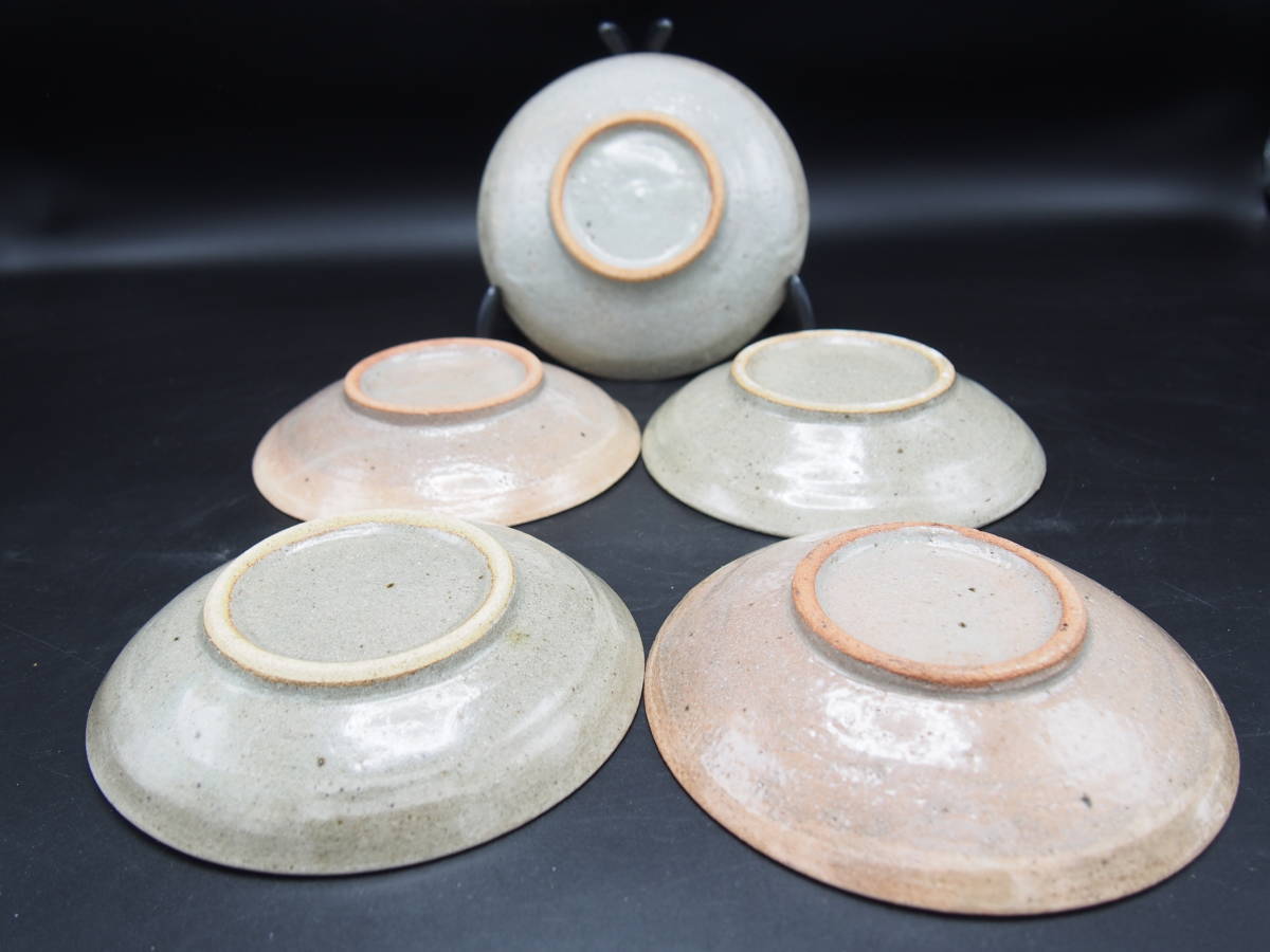 益子焼 陶磁器 皿 赤絵柿釉 丸紋 手轆轤 釉薬流描 旧家蔵出し 益子 売買されたオークション情報 Yahooの商品情報をアーカイブ公開 オークファン Aucfan Com