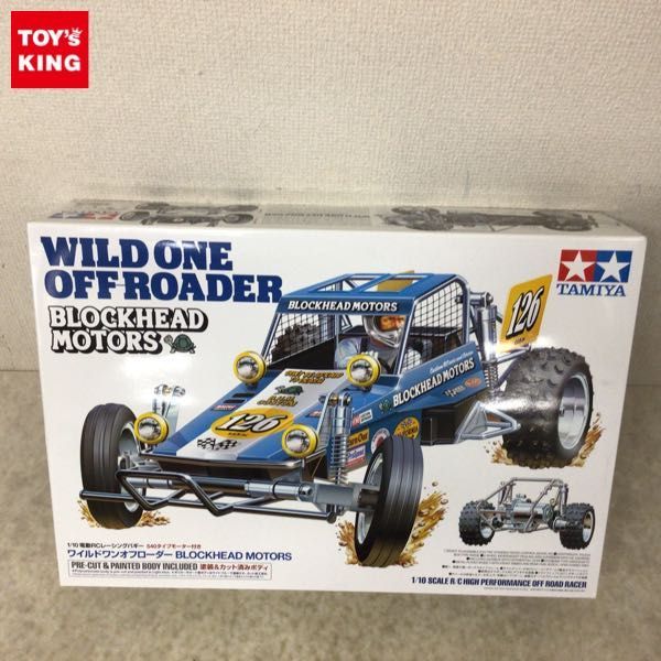 1円～ タミヤ 電動RCレーシングバギー 1/10 ワイルドワンオフローダー