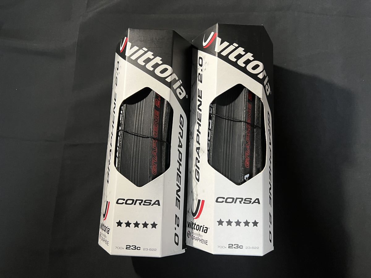 G2.0 コルサ CORSA | vittoria corsa クリンチャー 23cの通販 VITTORIA ビットリア 0 ( ビットリア（Vittoria） CLINCHER(コルサ 2本セット タイヤ