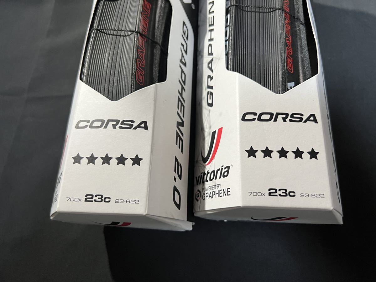 G2.0 コルサ CORSA | vittoria corsa クリンチャー 23cの通販 VITTORIA ビットリア 0 ( ビットリア（Vittoria） CLINCHER(コルサ 2本セット タイヤ