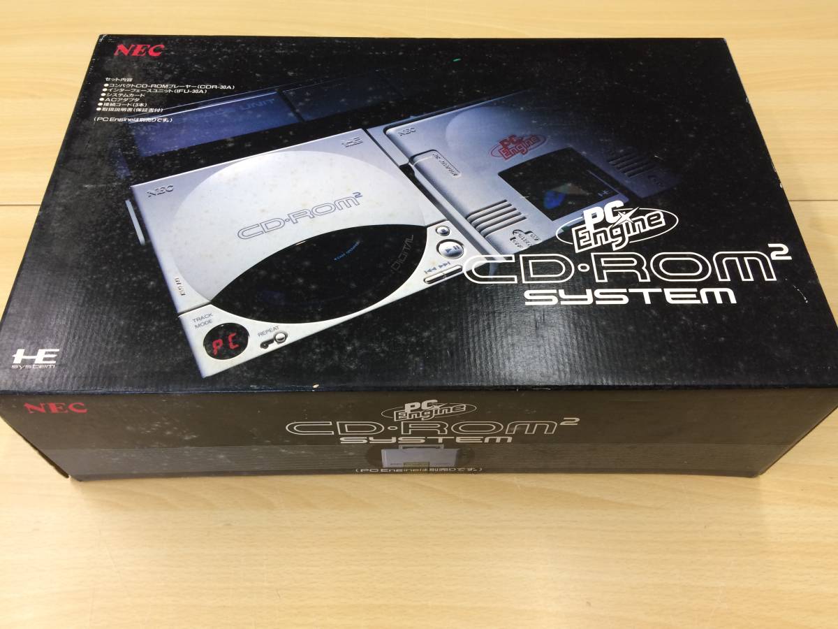 CDROM2+インターフェイスユニット PCエンジン PCE CD-ROM2(その他 