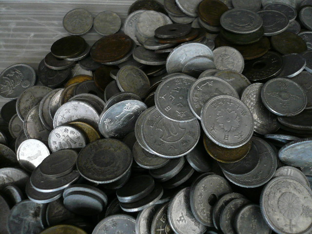 購入可能 HSA-50034-47 日本 古銭 硬貨 まとめて2.6kg 大量出品☆