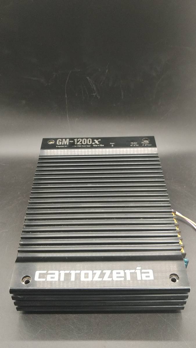 Pioneer carrozzeria GM-1200.x アンプ 未使用品 carrozzeria GM-1200X パワーアンプ 2chアンプ Pioneer(アンプ