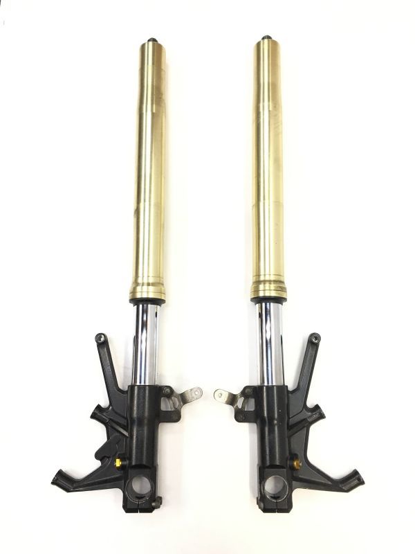 シェルフユニット カワサキ ZZR1400 ZX-14 ZXT40B 純正 フロントフォーク 左右セット
