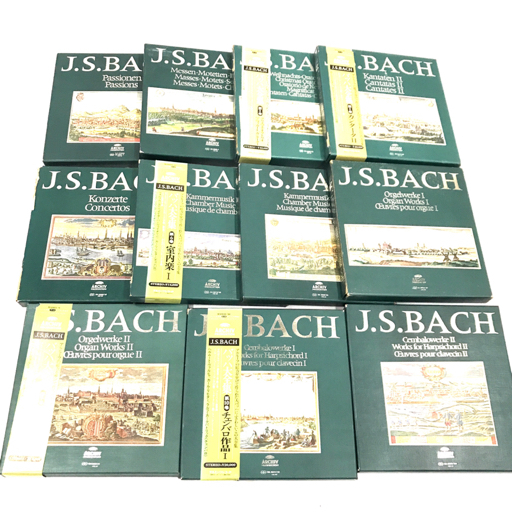 アルヒーフ／バッハ大全集 アルヒーフ バッハ大全集 J.S.BACH 全11巻 100枚組 レコード