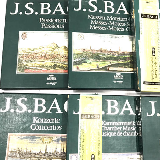 アルヒーフ バッハ大全集 J.S.BACH 全11巻 100枚組 レコード