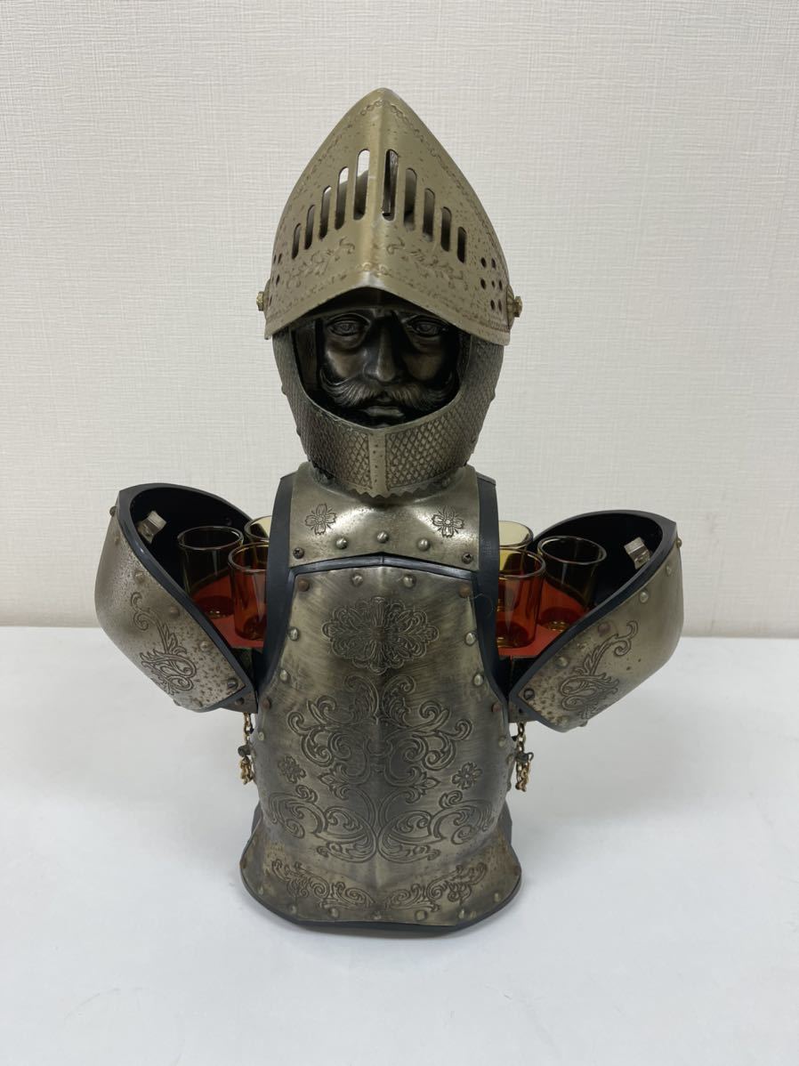 NIKKA ニッカ ボトルカバー ボトルケース 甲冑 騎士 鎧 金属製 NIKKA ニッカ ボトルカバー ボトルケース 甲冑 騎士 鎧 金属製
