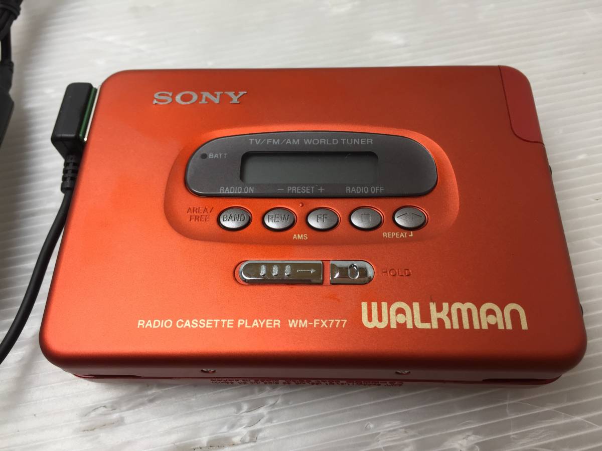 ☆SONY WM-FX777☆ソニー WALKMAN ウォークマン カセットプレーヤー