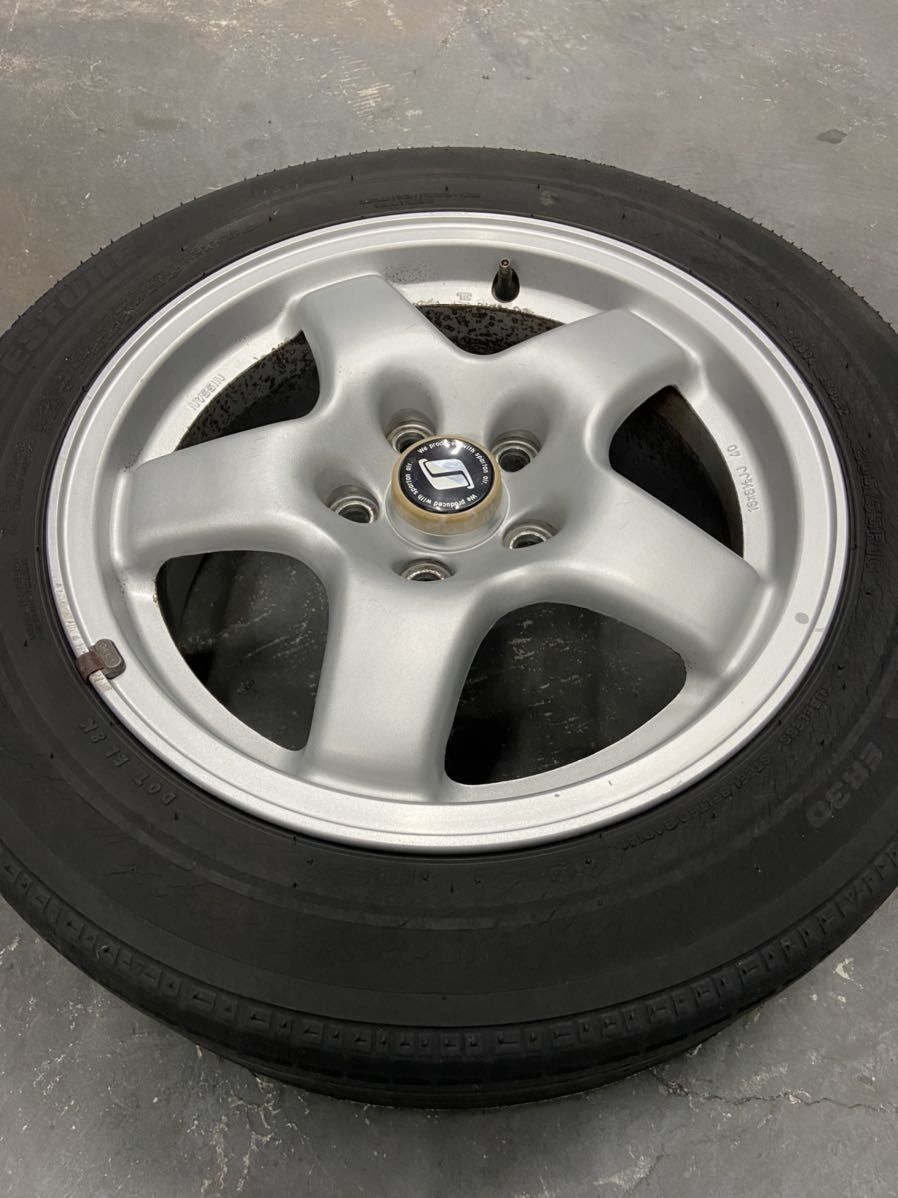 003305『 HCR32スカイライン GTS-t タイプM ⁄ 日産純正アルミホイール