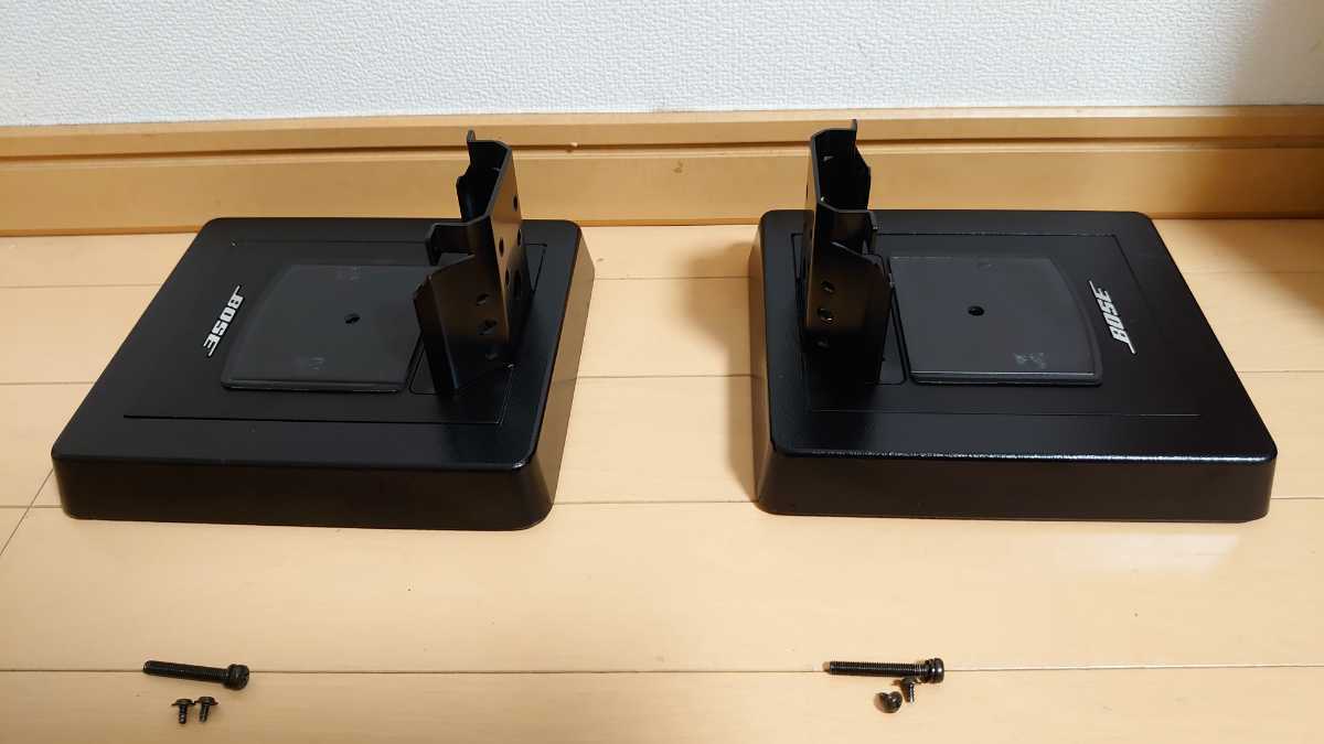 BOSE ボーズ スピーカー55wer専用スタンド台KST-1ペア美品(パーツ 