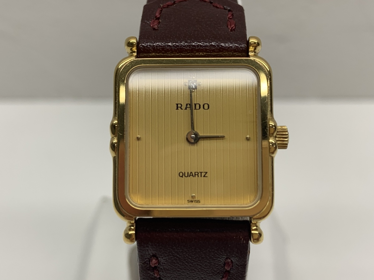 公式 ページ 新品 【P】ジャンク RADO クオーツ 179.5243.2 動作未確認