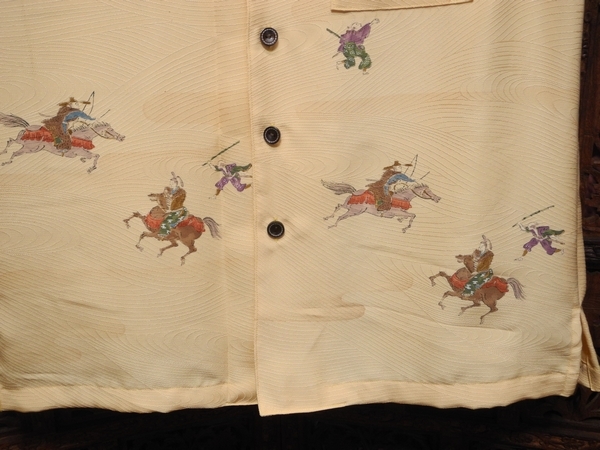 | アロハシャツ EDOKOMON ALOHA SHIRT &frasl; 江戸小紋 HARUNA Kimono Re - 着物 powered BASE by ユニ