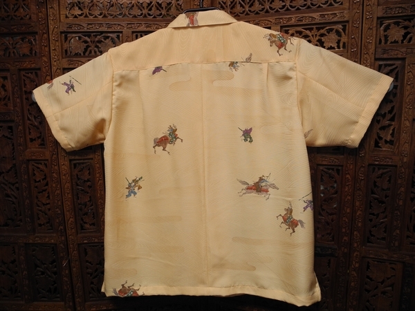 | アロハシャツ EDOKOMON ALOHA SHIRT &frasl; 江戸小紋 HARUNA Kimono Re - 着物 powered BASE by ユニ