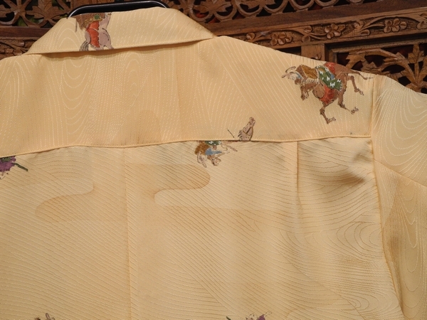 | アロハシャツ EDOKOMON ALOHA SHIRT &frasl; 江戸小紋 HARUNA Kimono Re - 着物 powered BASE by ユニ