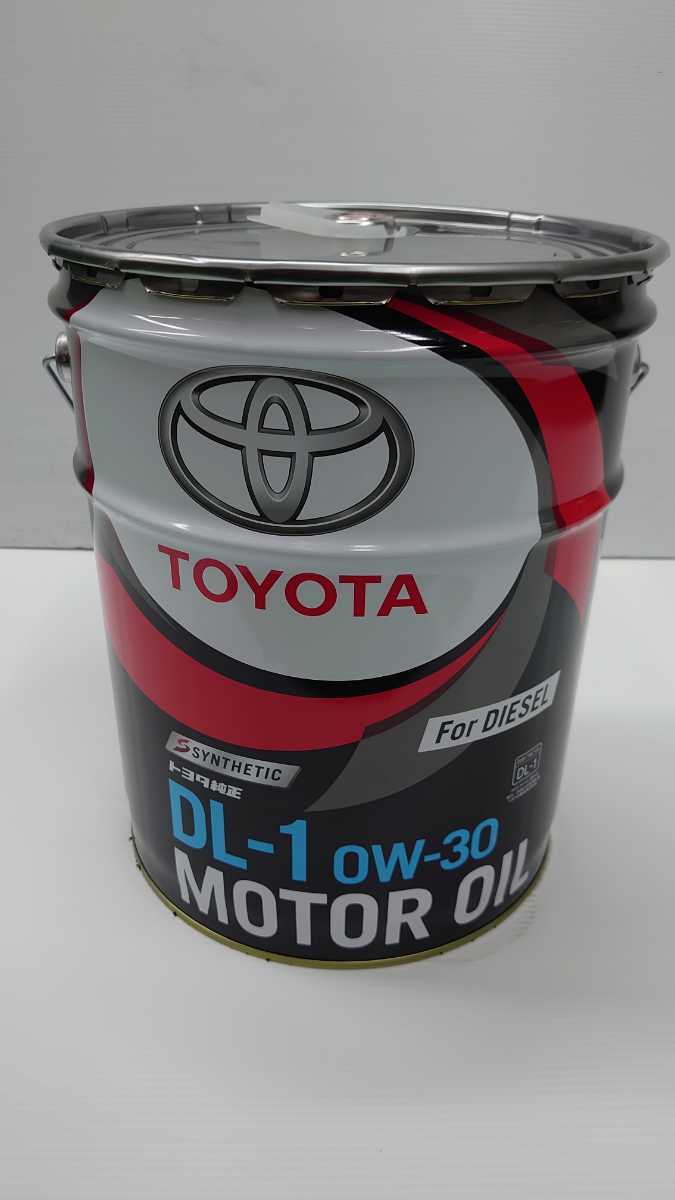 12500 トヨタ ディーゼル エンジンオイル DL-1 0W-30 20L 送料込み DL