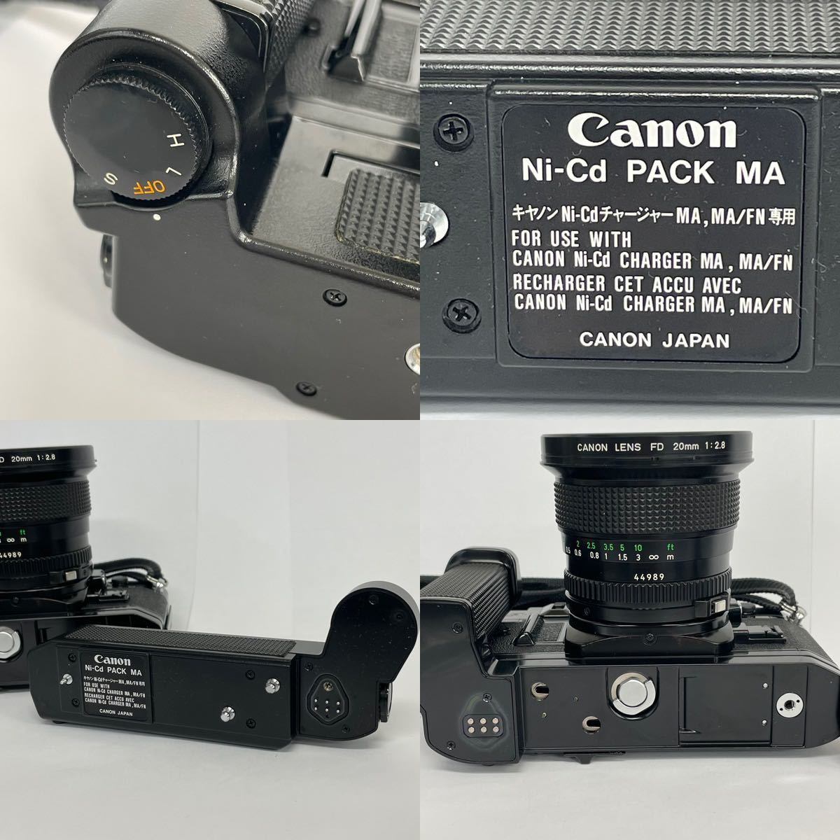 □H Canon A-1 1542245 一眼レフカメラ キヤノン /フィルムカメラ