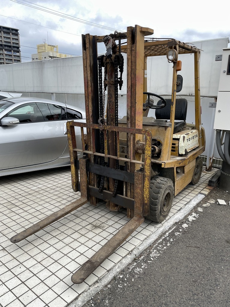 福島県発!! トヨタ フォークリフト 4FGL15 ジャンク品 中古 売切  