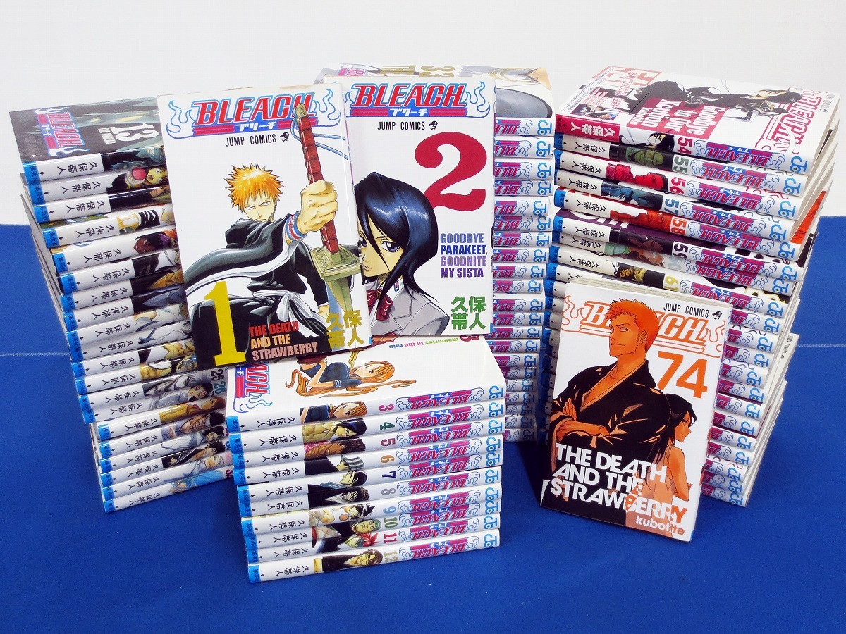 BLEACH 全巻一冊 端末セット BLEACH 公式通販 全巻一冊 端末セット 全巻セット PIECE ONE 全74巻