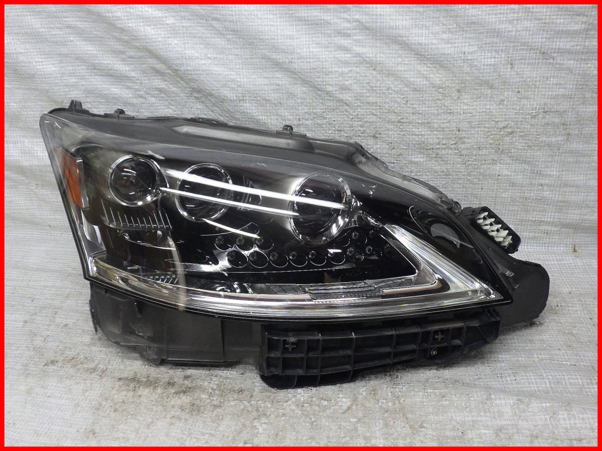 レクサス LS460 UVF45 後期 右ヘッドライト81145-50A91 トヨタ 純正