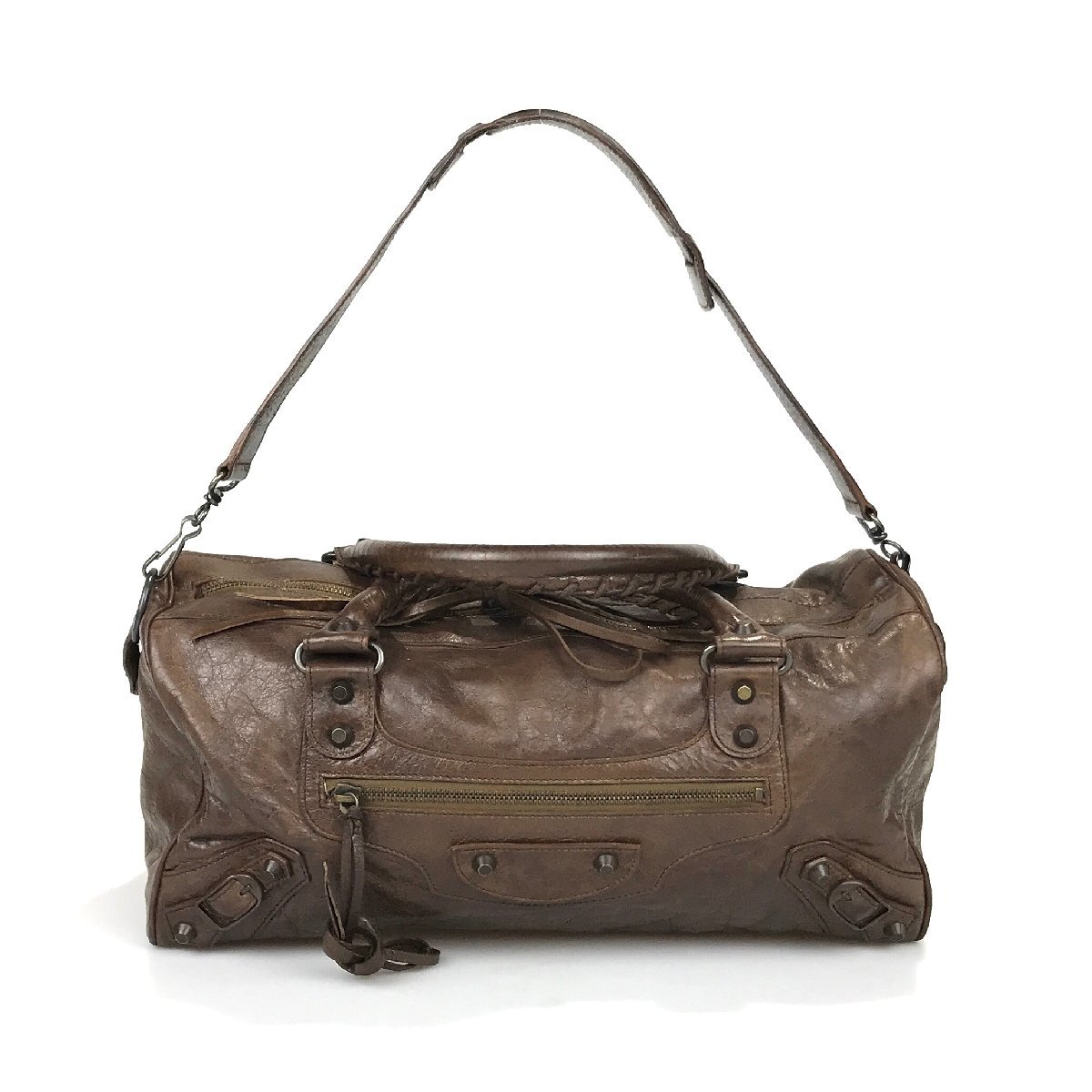 【得価，新作】 1円〜 バレンシアガ BALENCIAGA ハンドバッグ ショルダーバッグ 2WAY 128523 3444 ヴィンテージ(かばん、バッグ)｜売買されたオークション情報、yahooの商品情報をアーカイブ公開 - オークファン かばん、バッグ