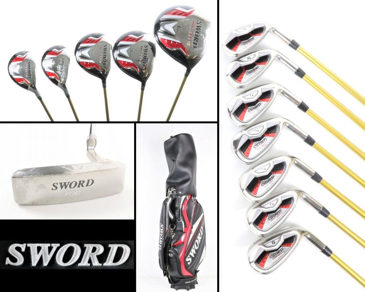 SWORD スウォード カタナゴルフまとめ 男性右利き ATC Speeder589α 