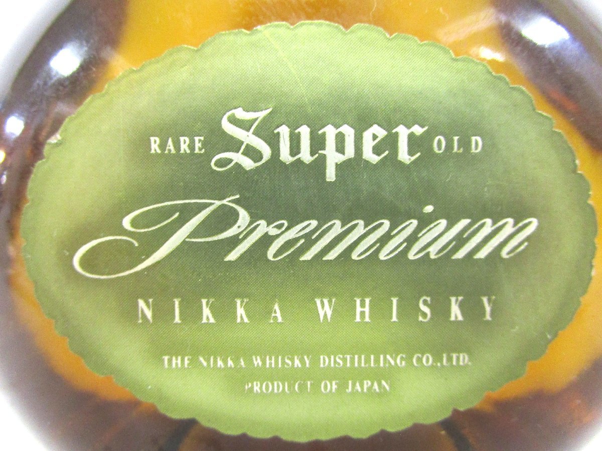 NIKKA スーパーニッカ 未開栓 古酒 ウイスキー 有田焼 ニッカ 彌右衛門