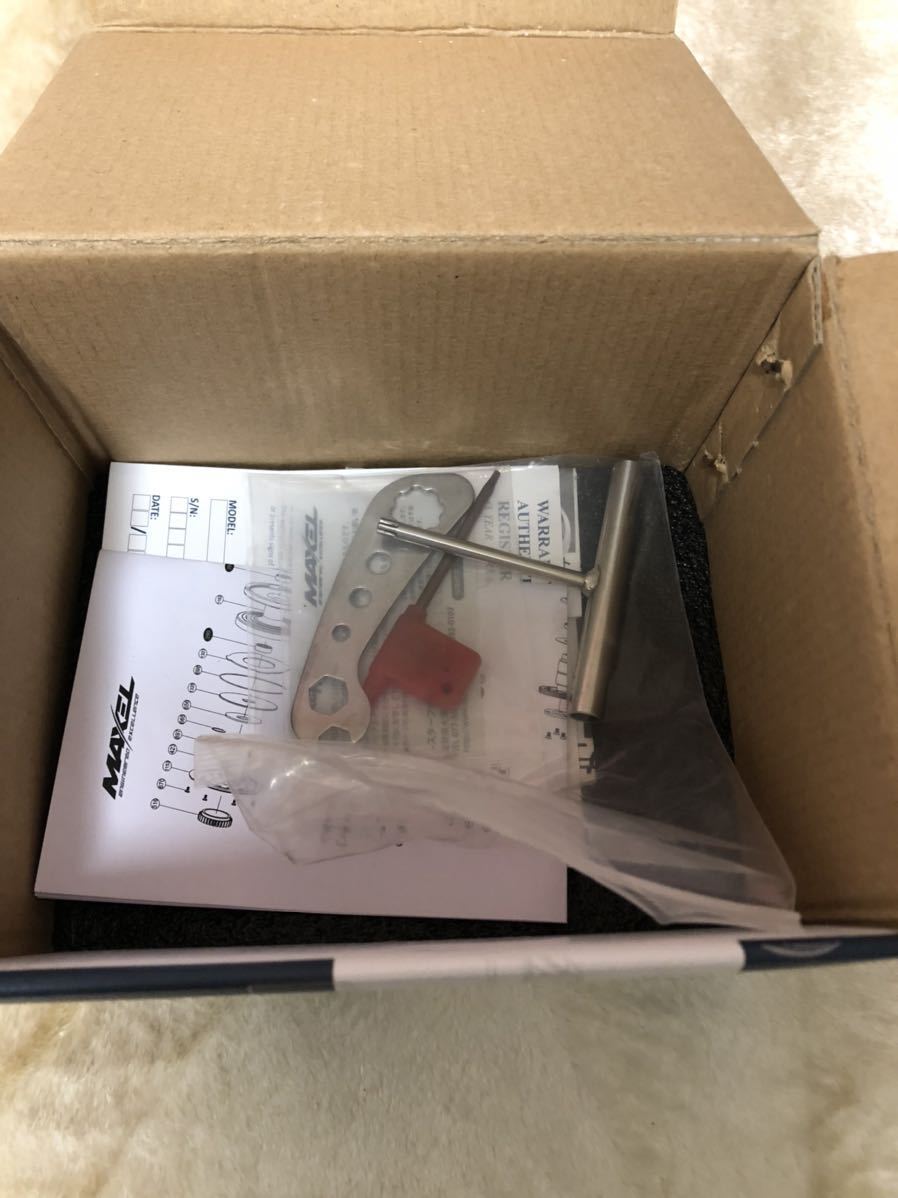 希少 マクセル MAXEL レイジ60H RAGE 美品 リブレ BJ カスタムハンドル