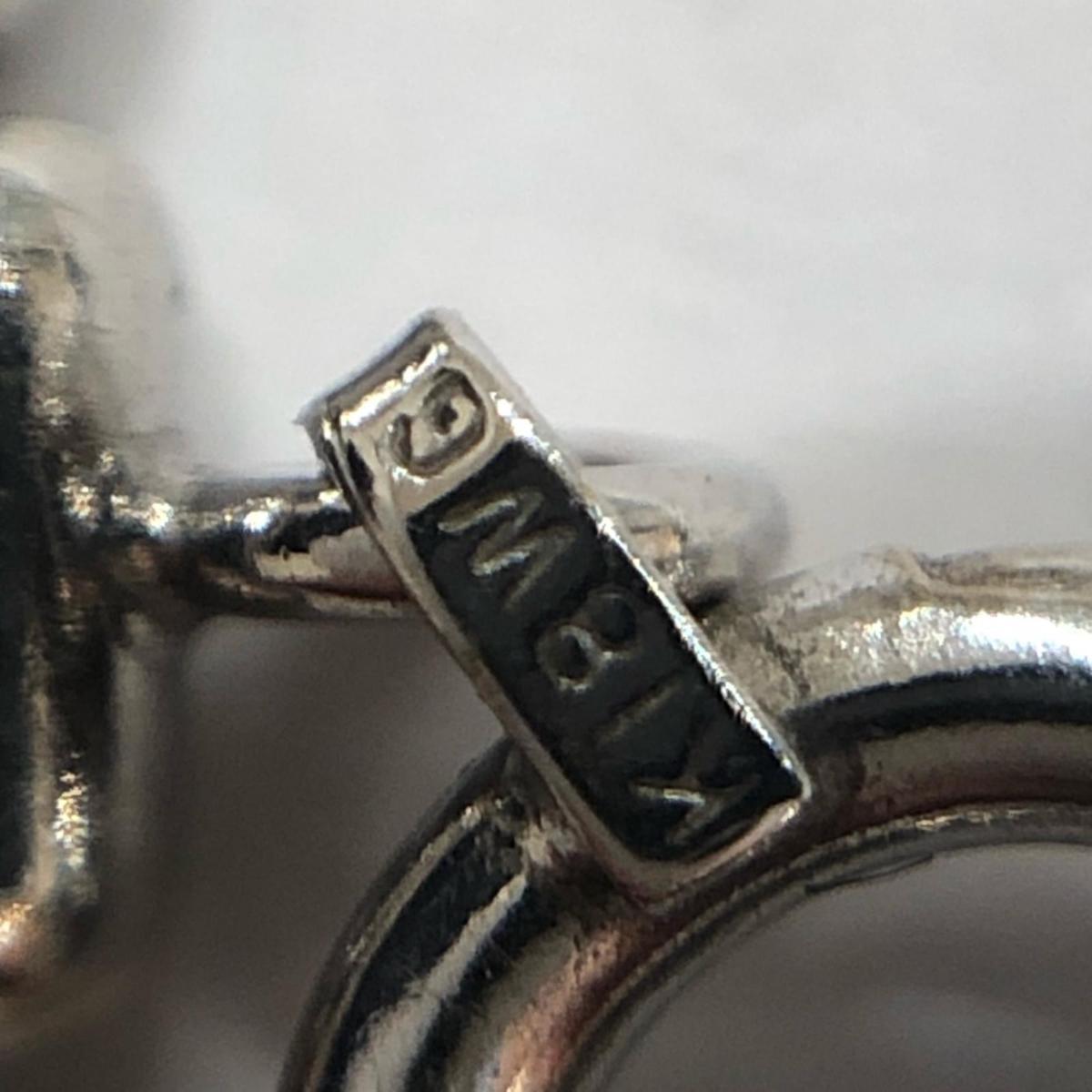 美品 K18WG ブラックダイヤモンド 12.50カラット ジュエリー