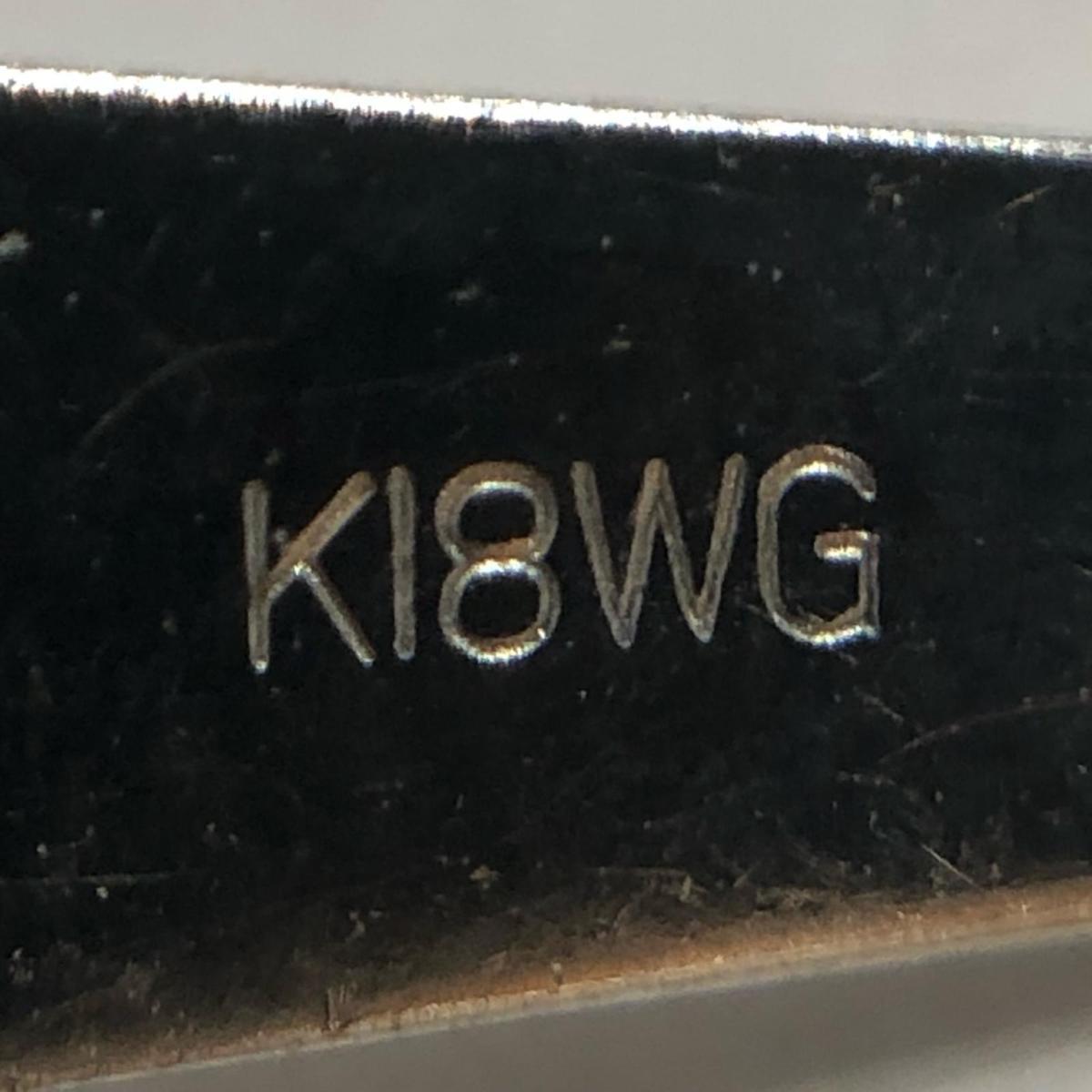Black Diamond K18WGブラックダイヤモンドネックレス (No.60761