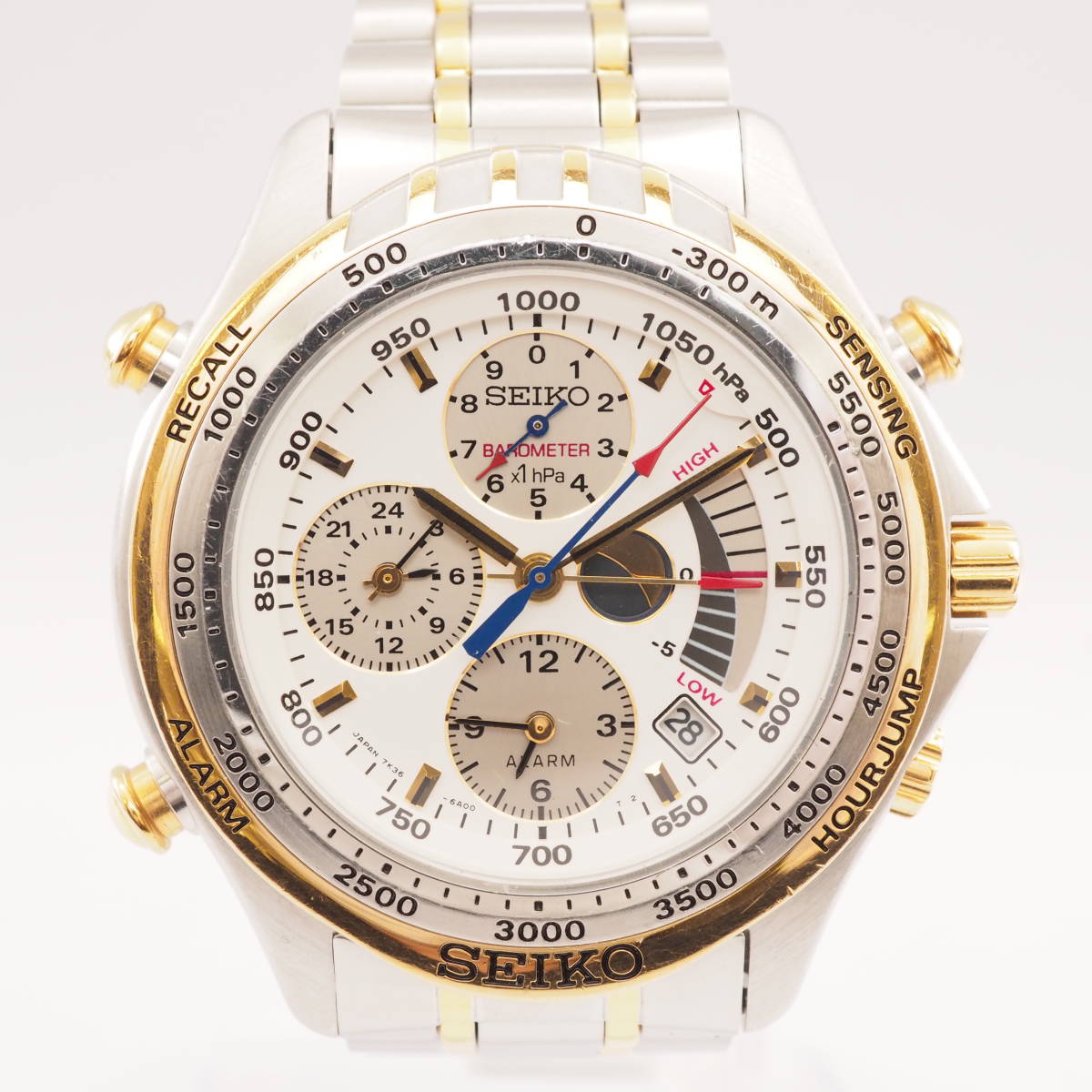 クルージングマスター 7K36-6A00 セイコー クロノグラフ 腕時計 - 新品 
