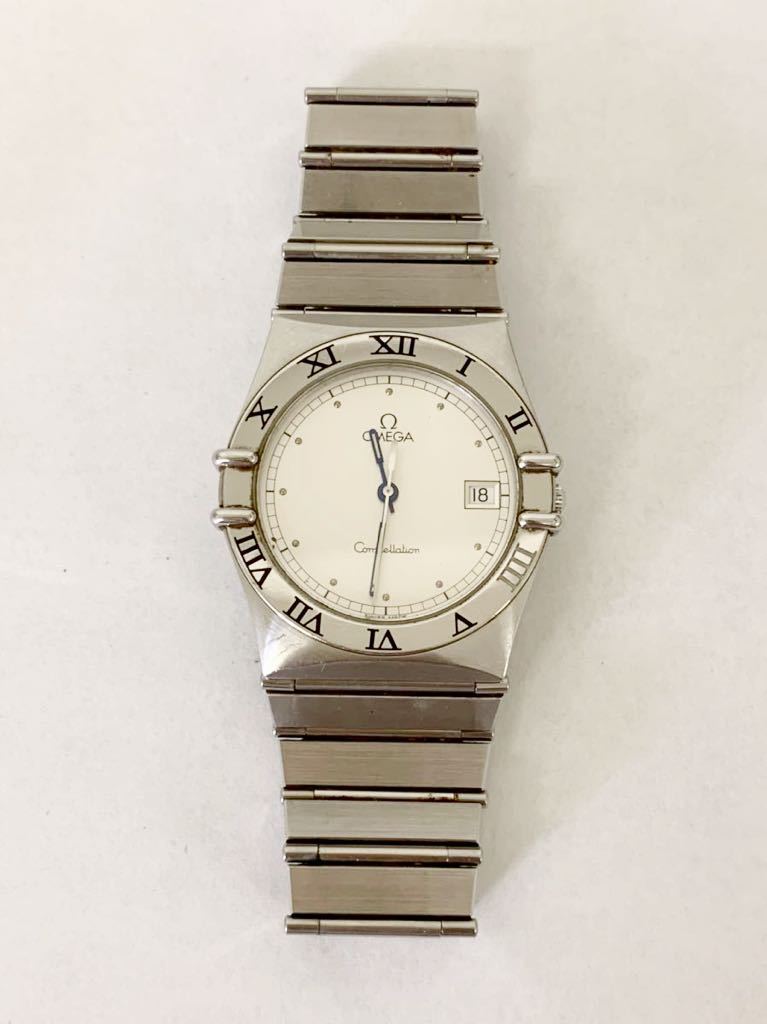 OMEGA オメガ コンステレーション メンズ腕時計 クォーツ 1円スタート