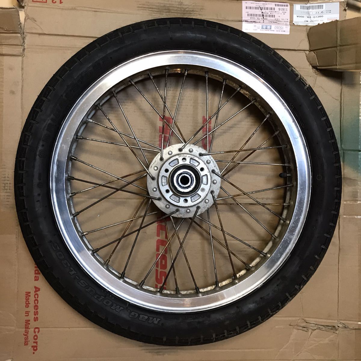 YAMAHA　tx650フロントホイール YAMAHA tx650フロントホイール 1973-84 Yamaha XS650/TX650 Front Hub
