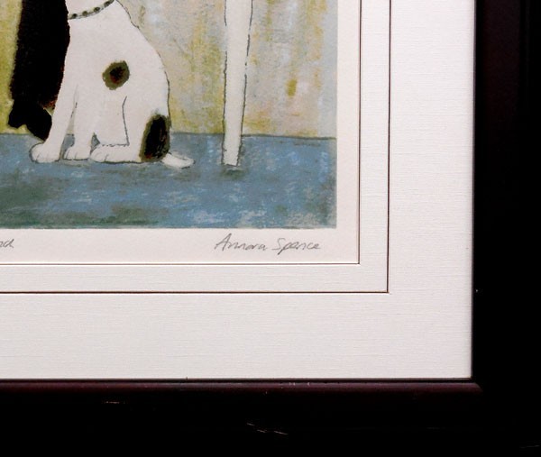 新入荷＊ 人気画家 アノラ・スペンス(ANNORA SPENCE)「Two men one