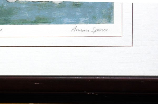新入荷＊ 人気画家 アノラ・スペンス(ANNORA SPENCE)「Two men one