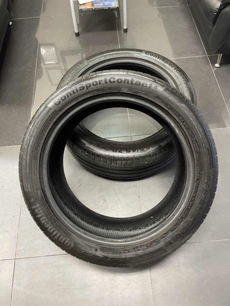 Continental ContiSportContact com: BSW 0 | 1 Contact Sport Radial SL Tire MB R17 2 3