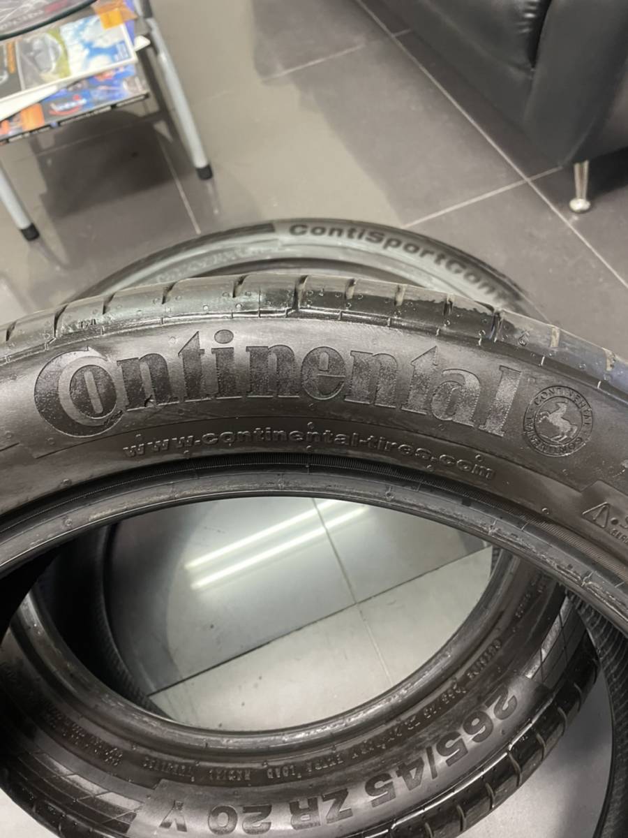 Continental ContiSportContact com: BSW 0 | 1 Contact Sport Radial SL Tire MB R17 2 3