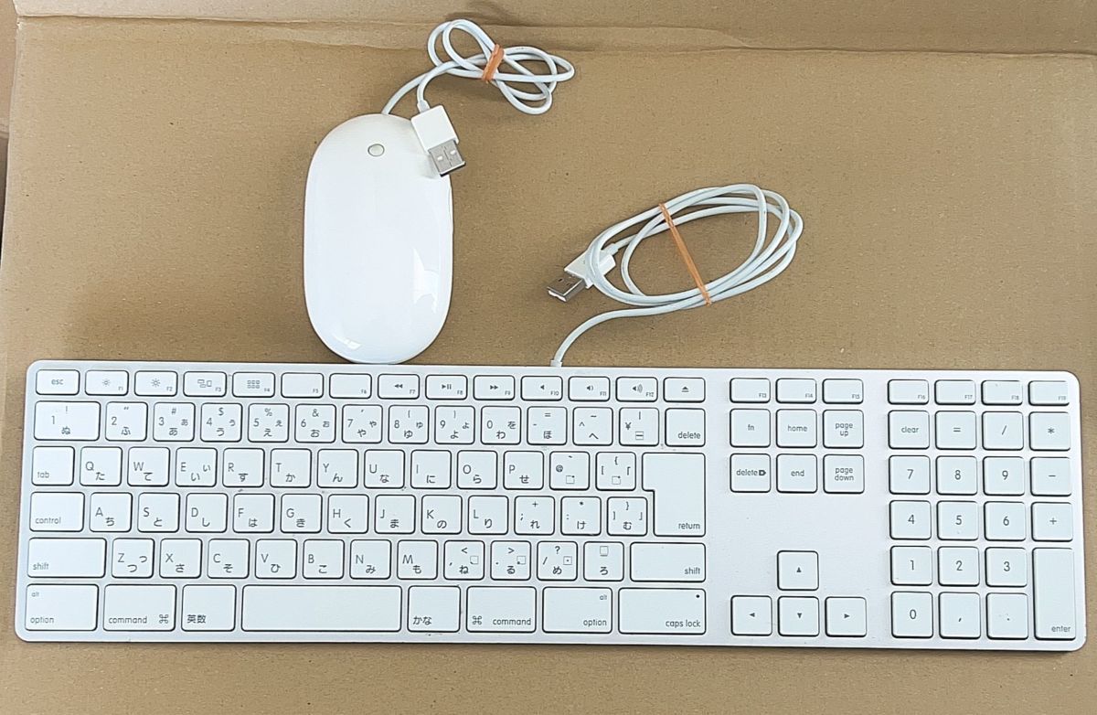 中古品☆動作確認済み☆アップル APPLE 日本語キーボード USB