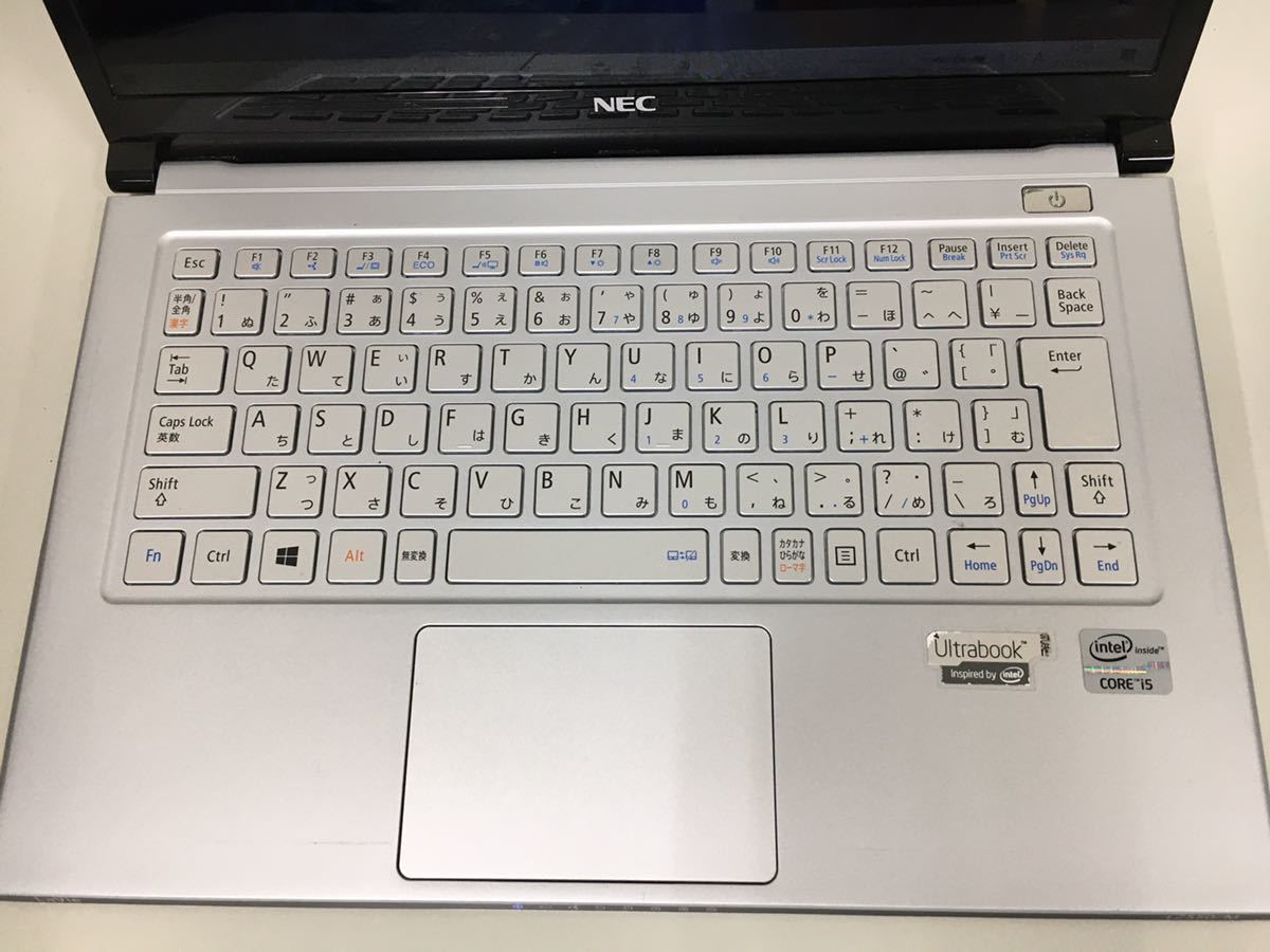 NEC LaVie Ultrabook LZ550/M PC-LZ550MSS Windows10 Core i5 3337U
