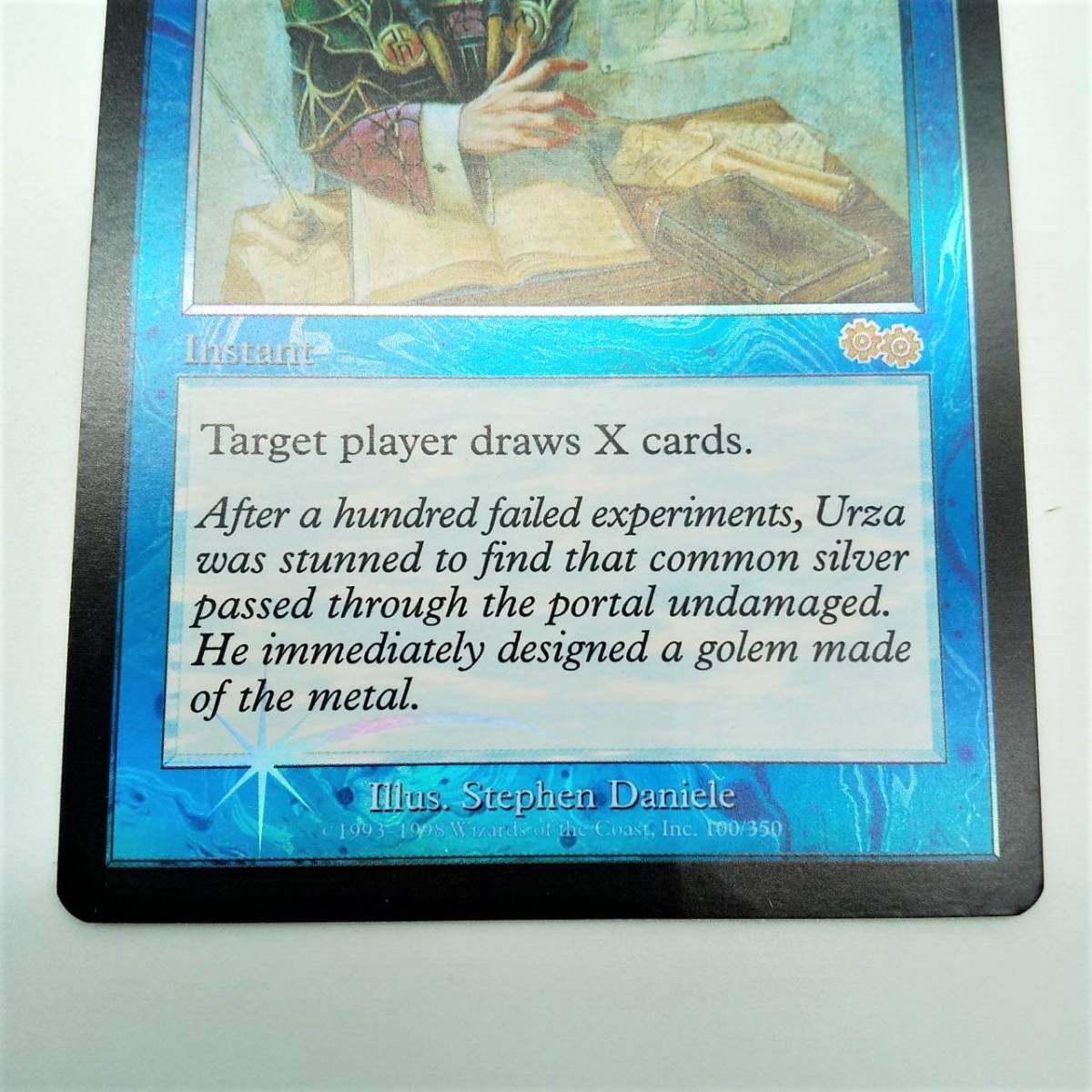 MTG 天才のひらめき / Stroke of Genius USG foil 英語版 プロモ NM(青 