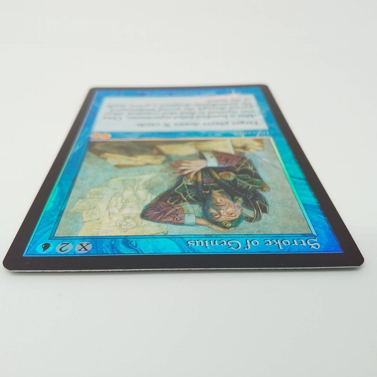 MTG 天才のひらめき / Stroke of Genius USG foil 英語版 プロモ NM(青 