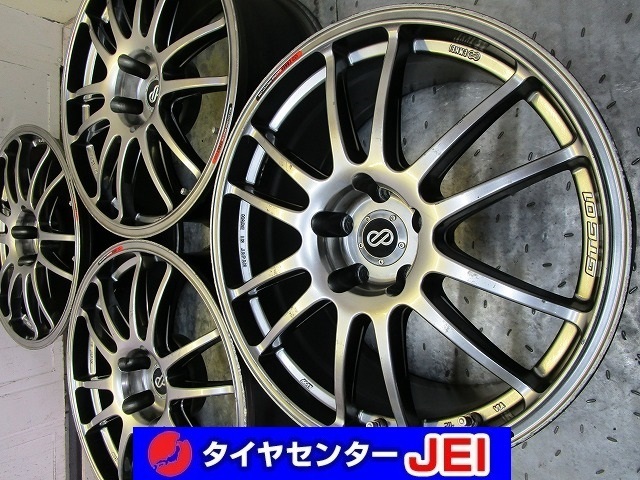 ホイールGTC-01 18インチ 8.5J ET35 5穴114.3 4本通し 18インチ 