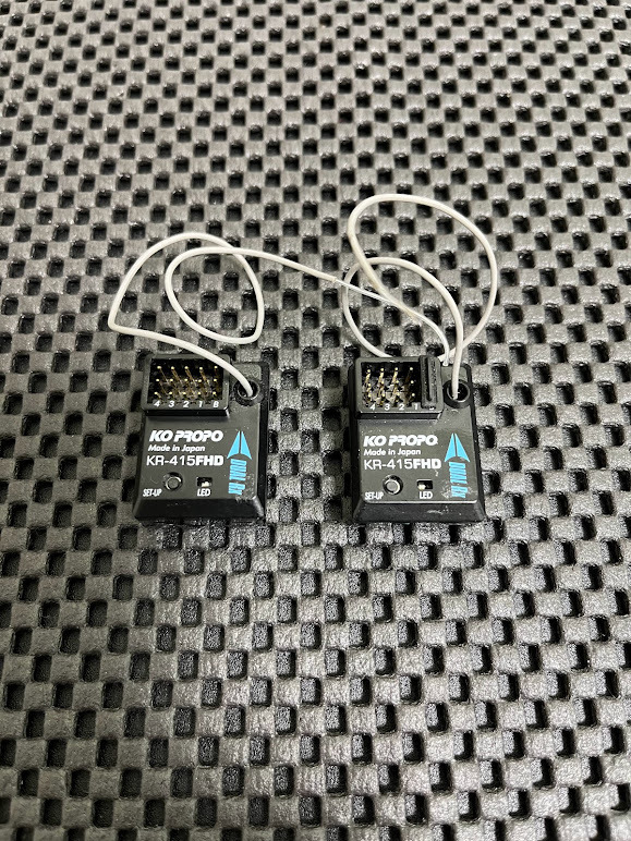 KO KR-415FHD 近藤科学 KOプロポ - KR-415FHD受信機ショートアンテナ×2個